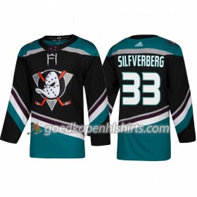 Anaheim Ducks Jakob Silfverberg 33 Adidas 2018-2019 Alternate Authentic Shirt - Mannen